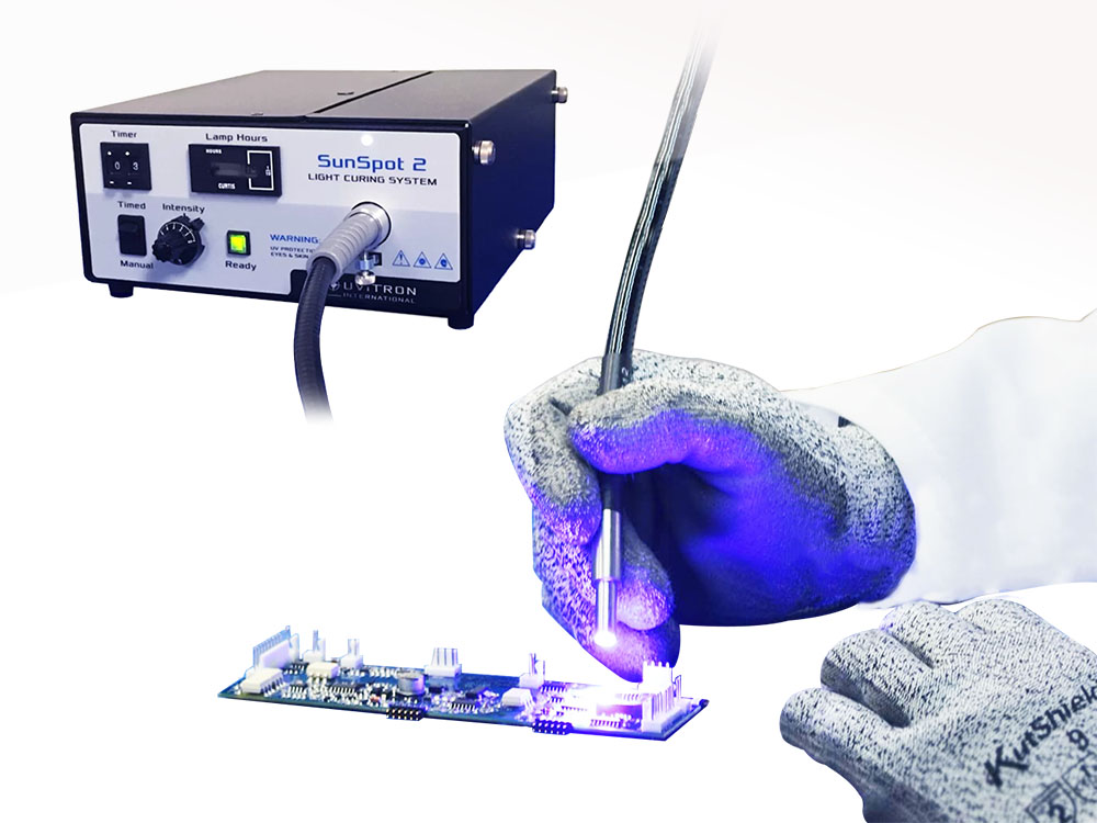 SunSpot 2 固化設備的操作