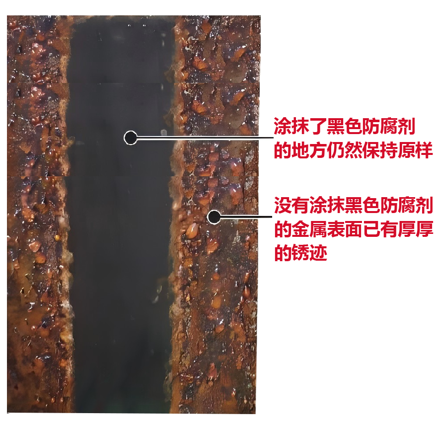 HV500黑色防銹劑的應用