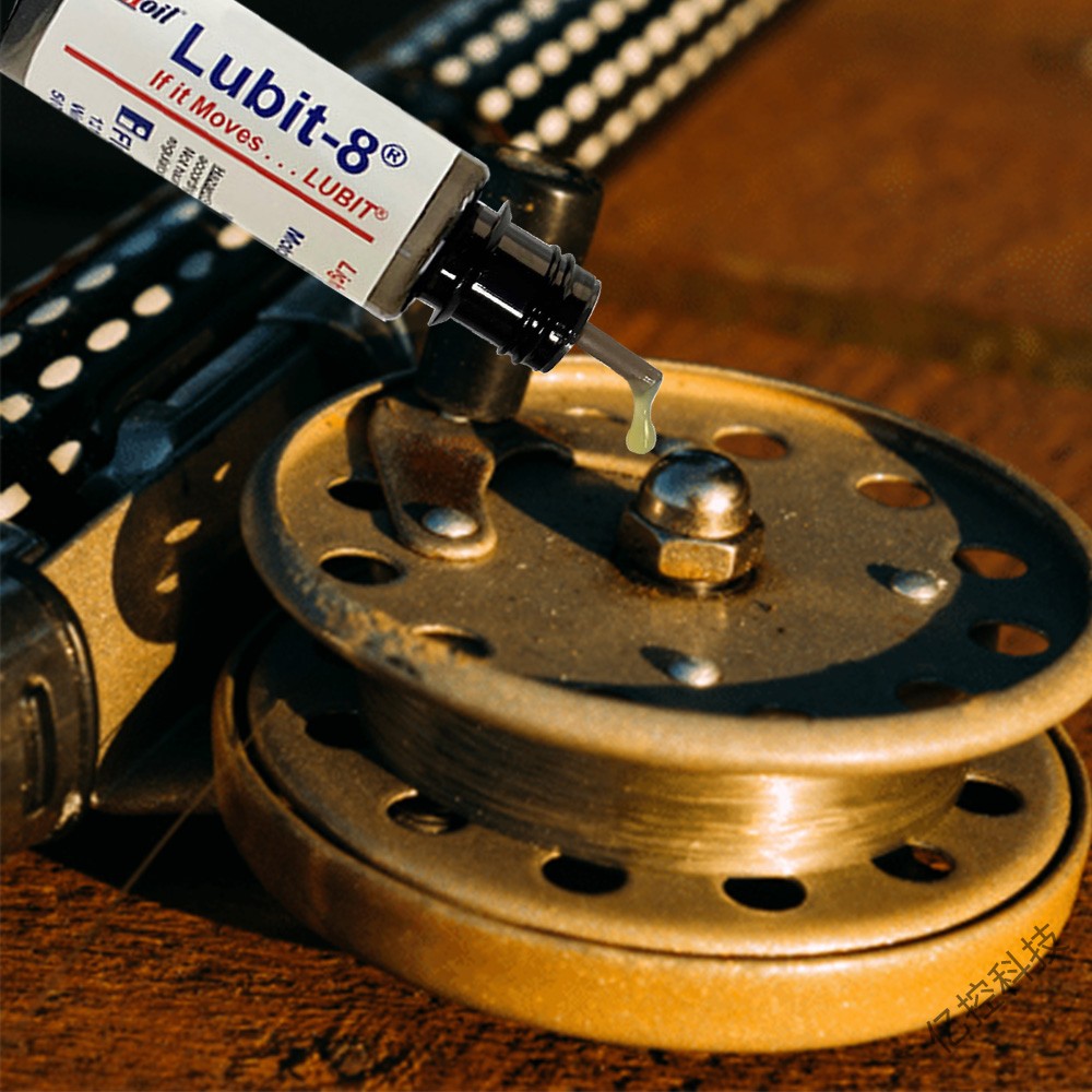  Lubit-8 潤滑油在魚線輪的應用